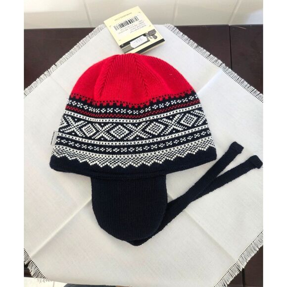 New With Tags Marius Kids 1-2 Yrs 50% Wool 50% Acrylic Trapper Hat - Picture 2 of 7